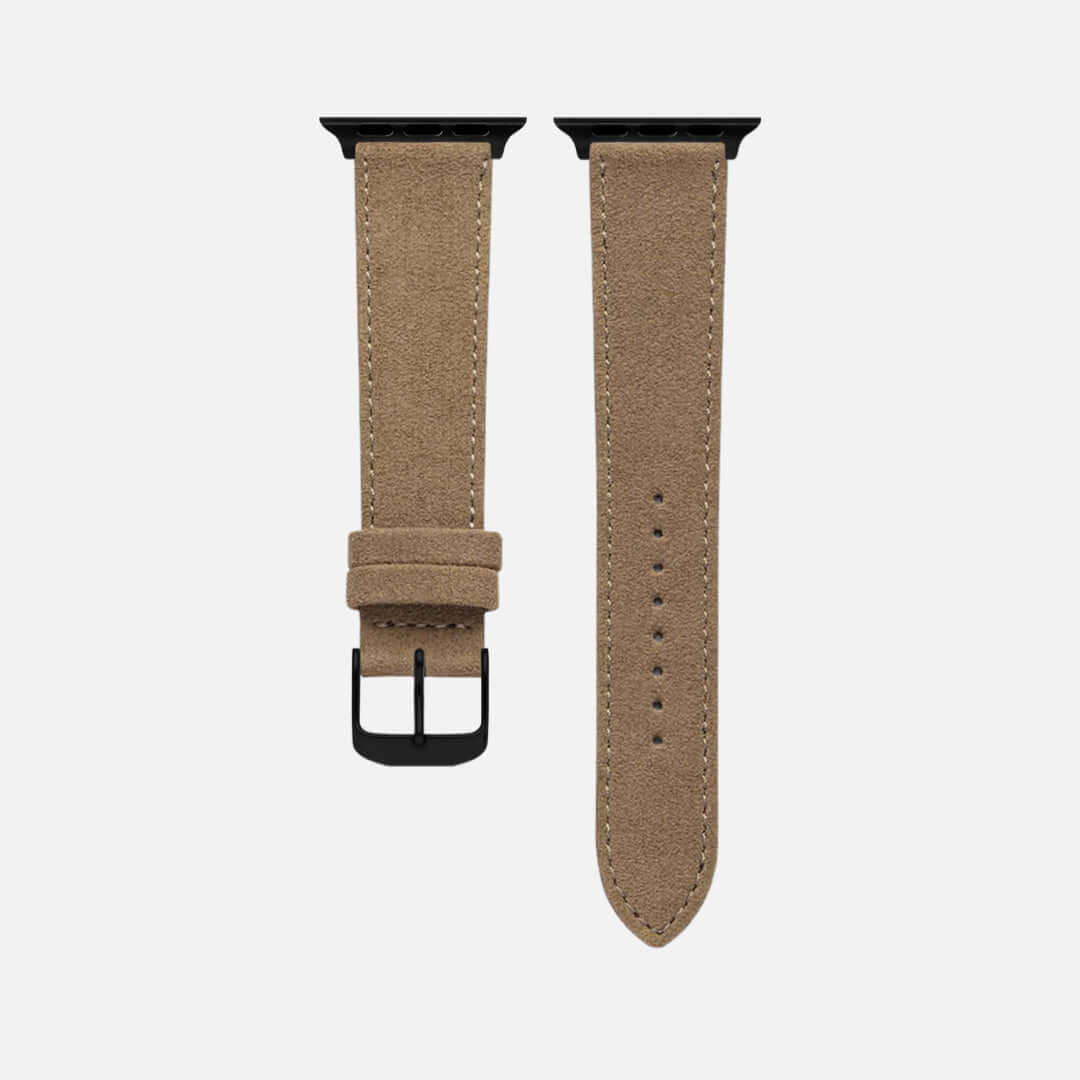 Alcantara – Apple Watch Armband in Beige - Image 7