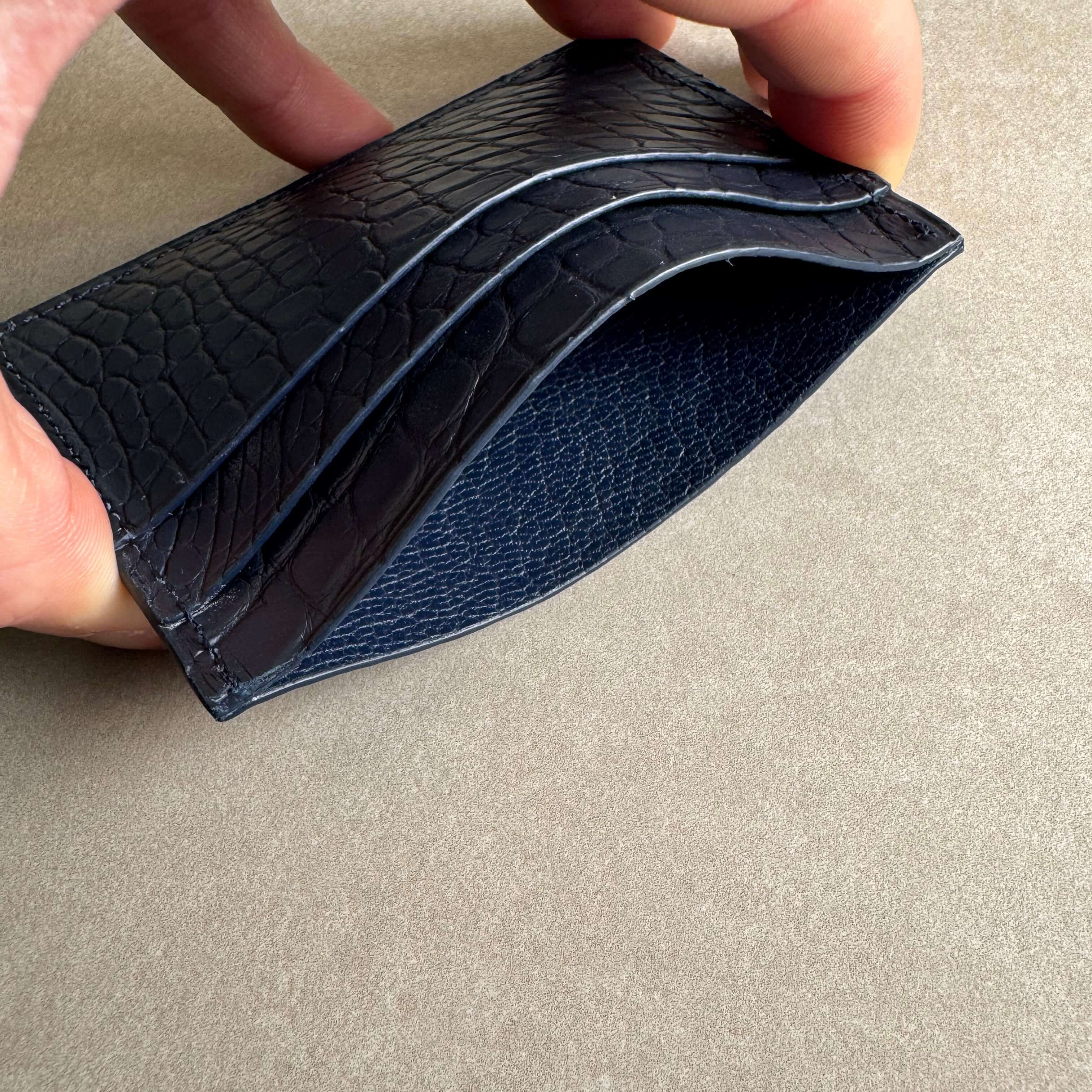 Louisiana Slim Kredit Karten Etui Blue - Image 5