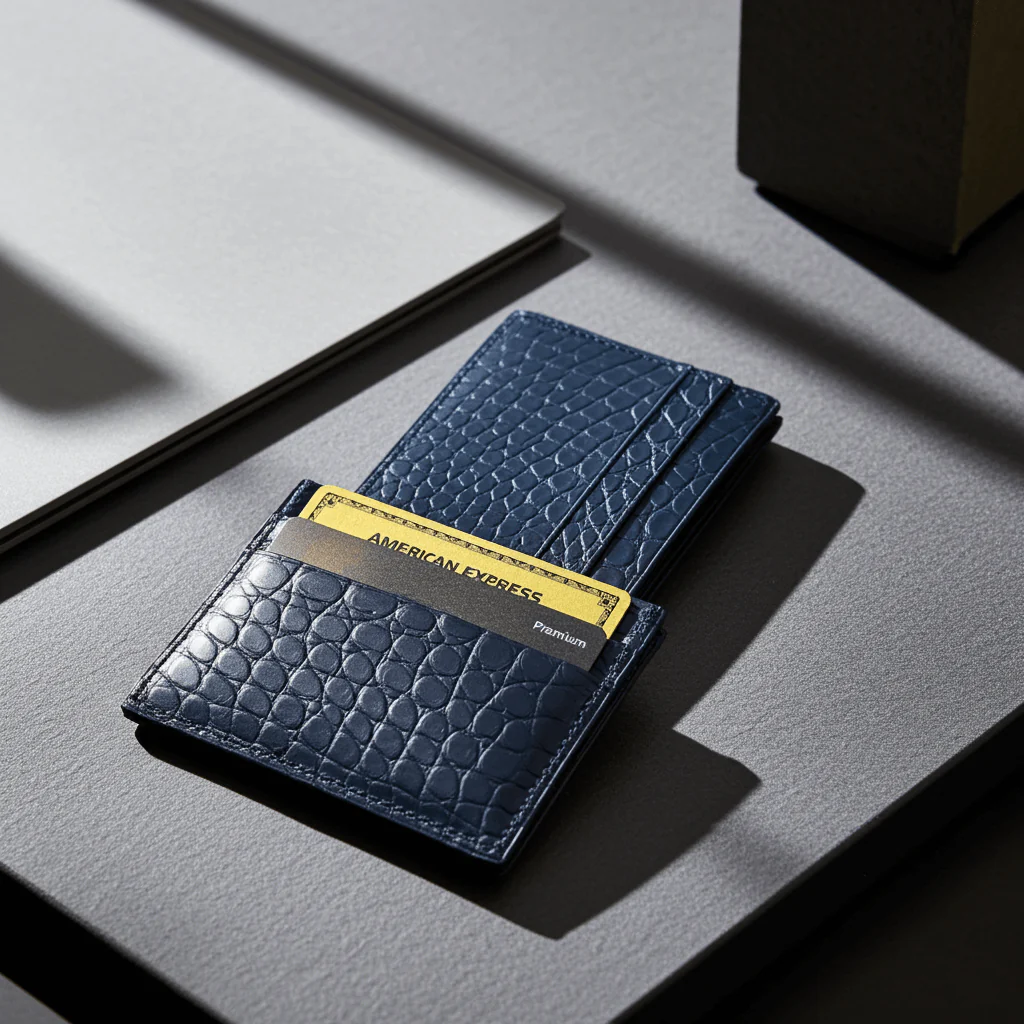 Louisiana Slim Kredit Karten Etui Blue - Image 6