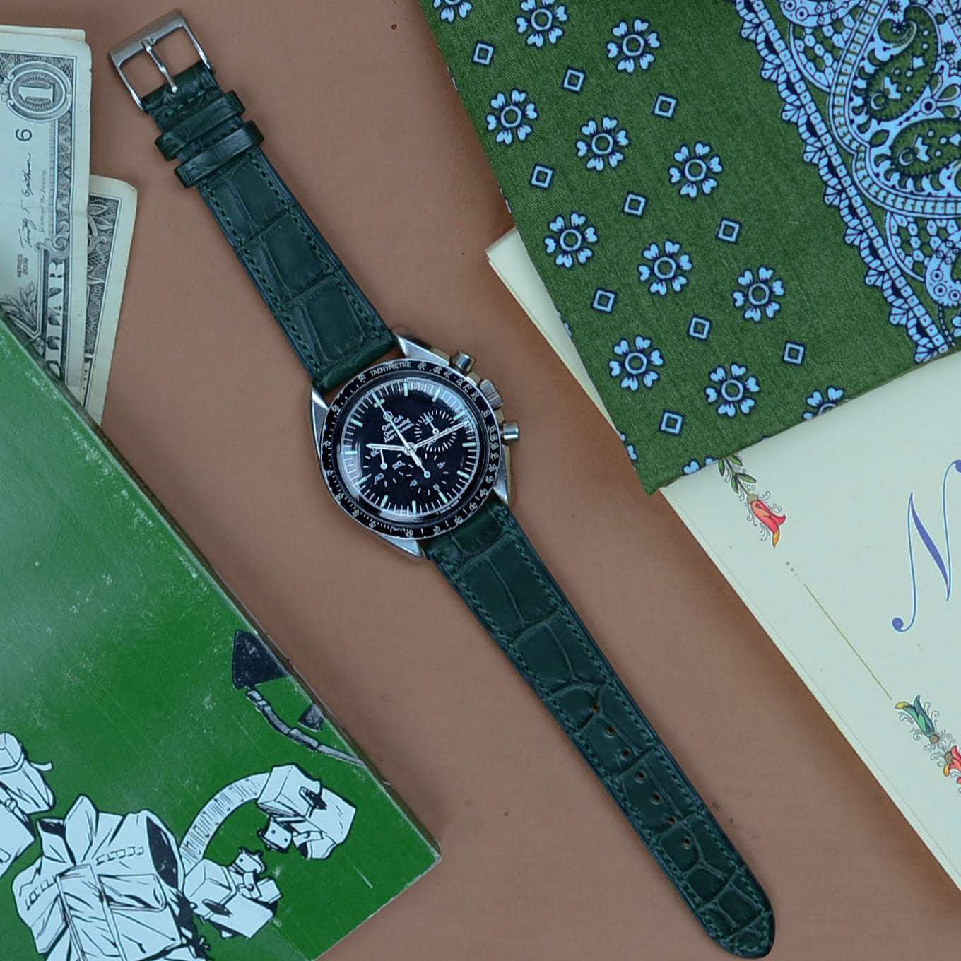 Full Cut – Armband aus vollflächigem Louisiana-Alligatorleder - Image 39