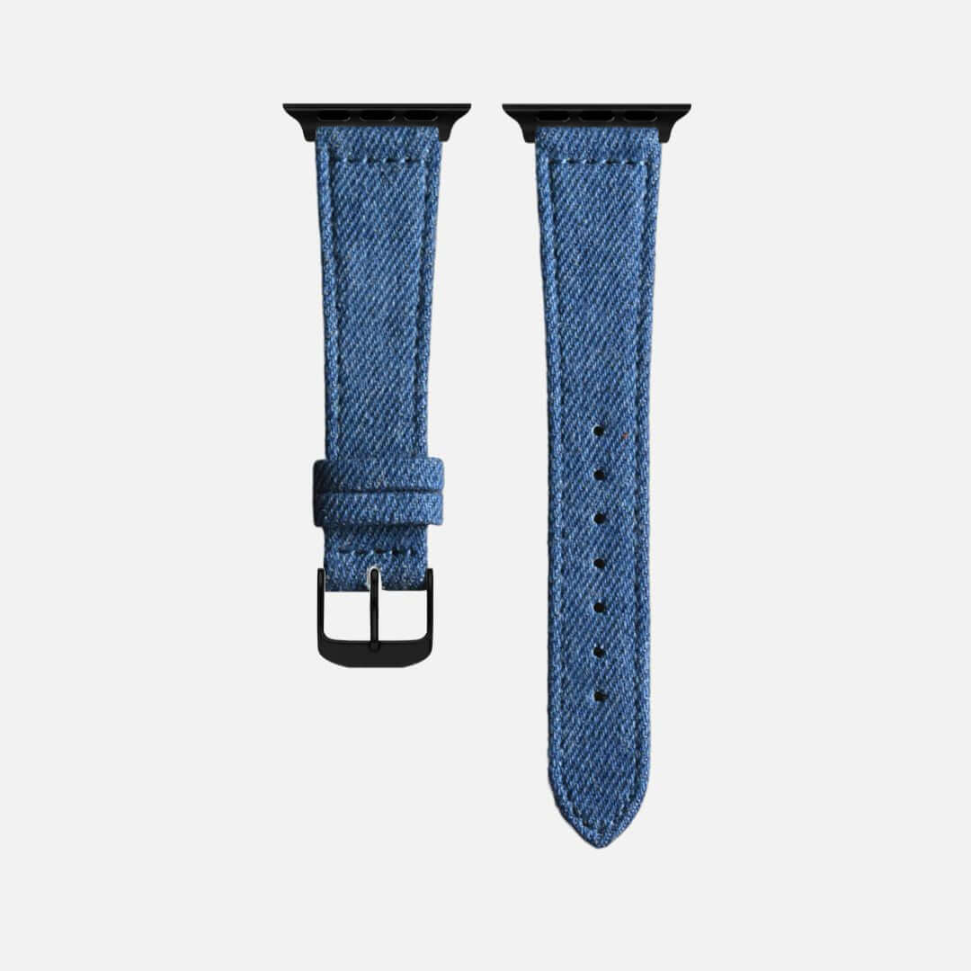 Hellblaues Apple Watch Armband Denim – Handgefertigt in Deutschland - Image 8