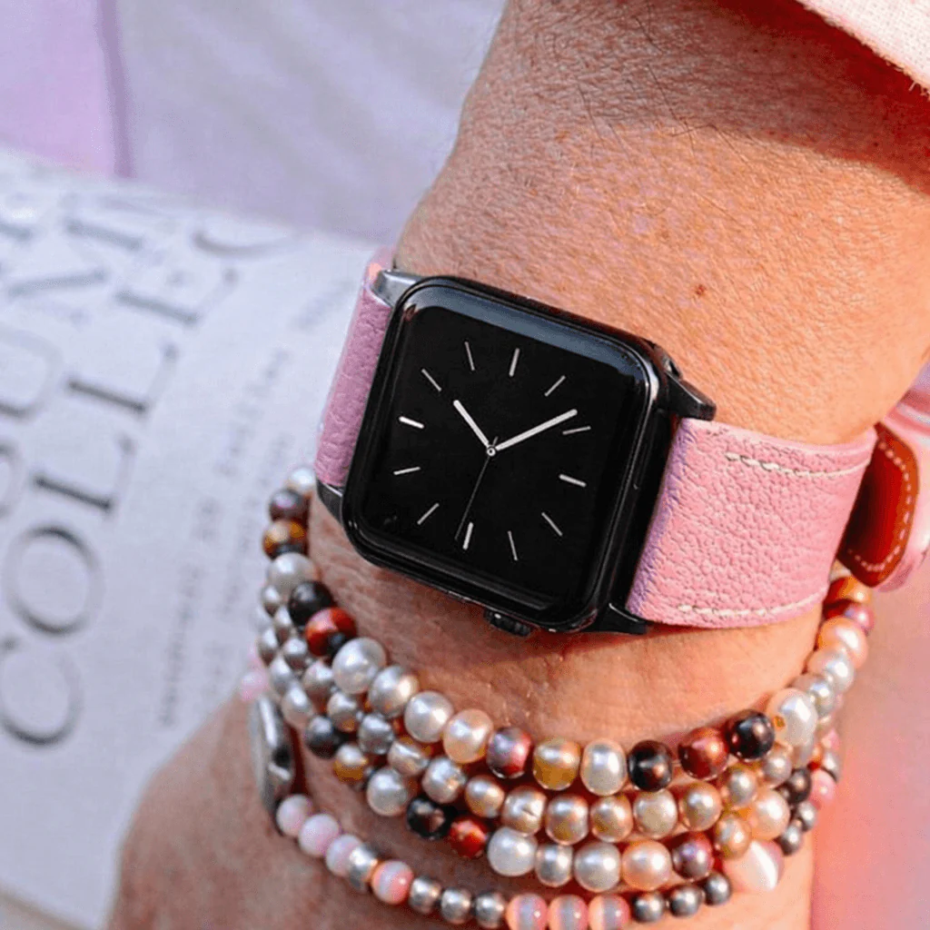 Rosa kurzes Apple Watch Armband- Biarritz - Image 3