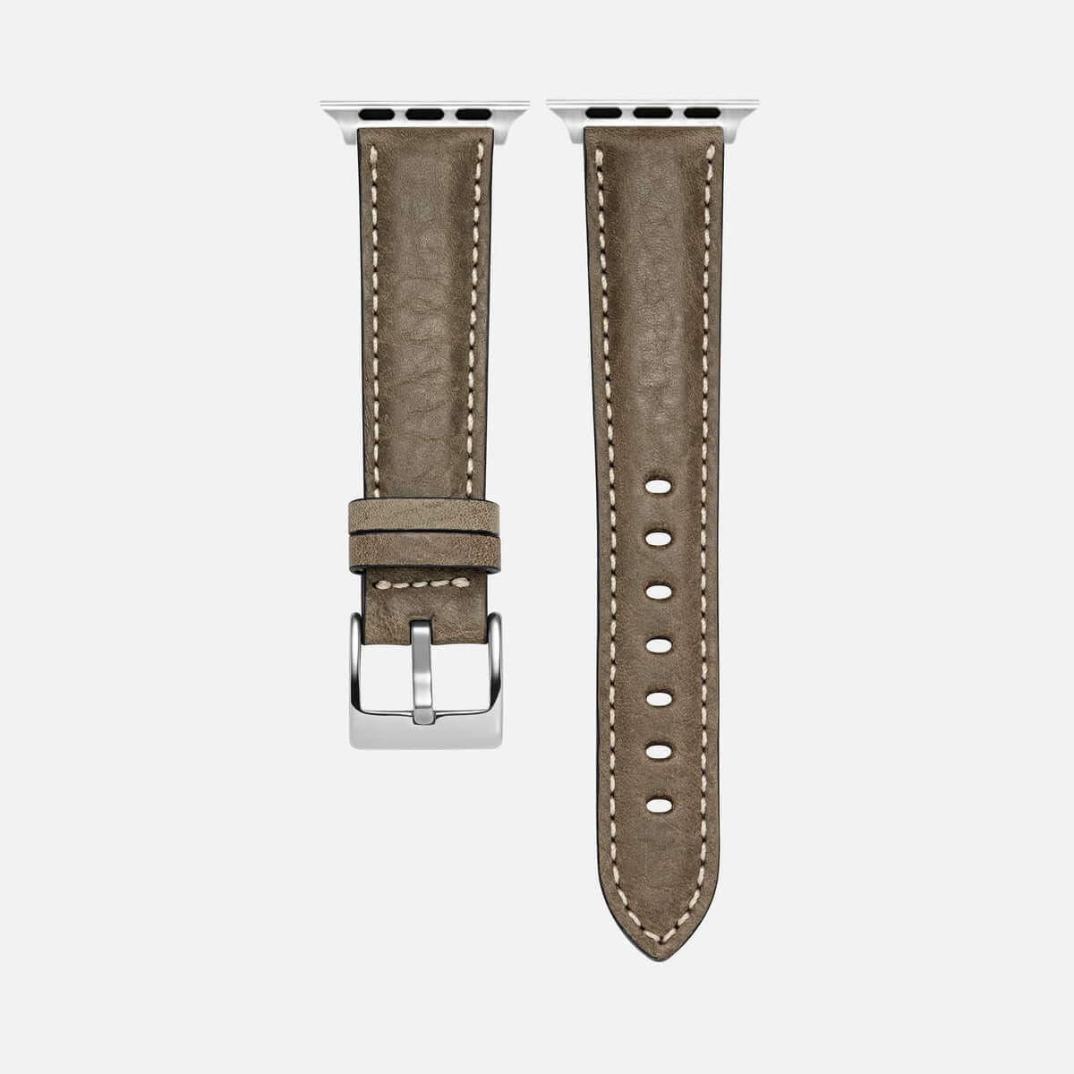 Apple Watch Lederarmband Casablanca – Olivegrün - Image 7