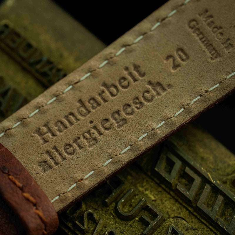 Apple Watch Stierlederarmband Torro Modern Hellbraun - Image 6