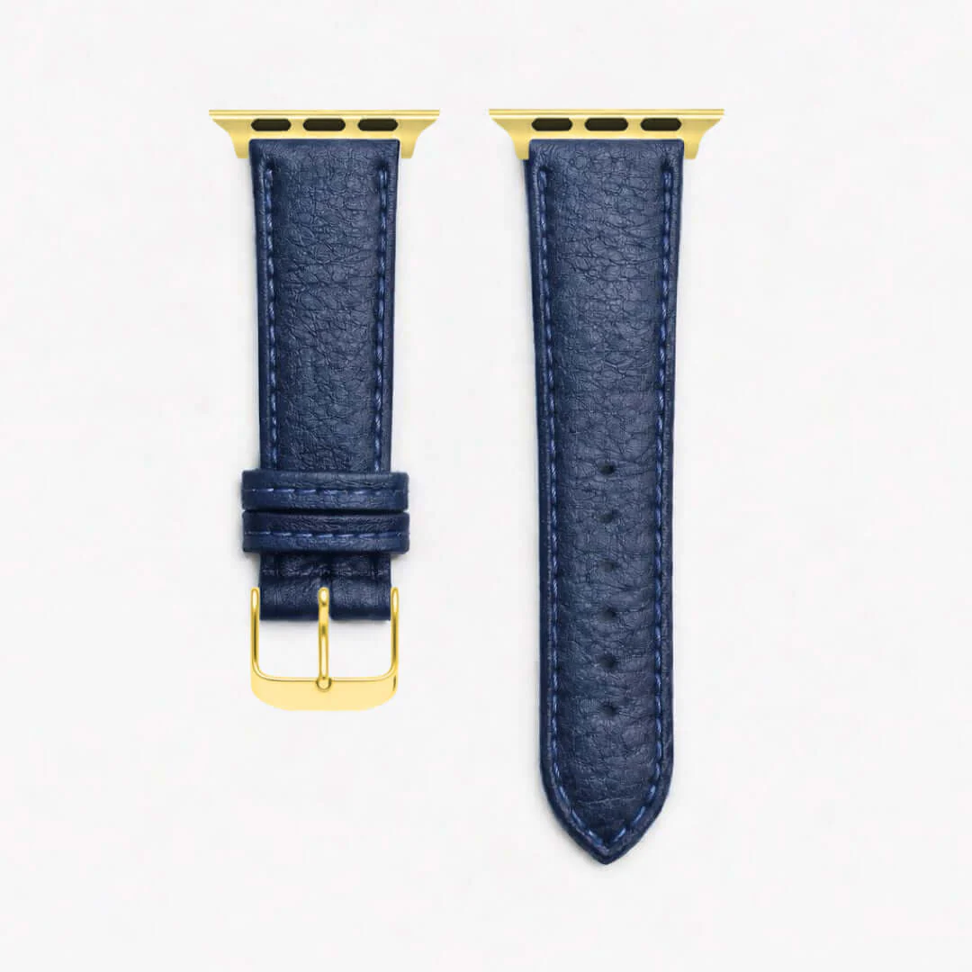 Apple Watch Stierlederarmband Torro Blau - Image 7