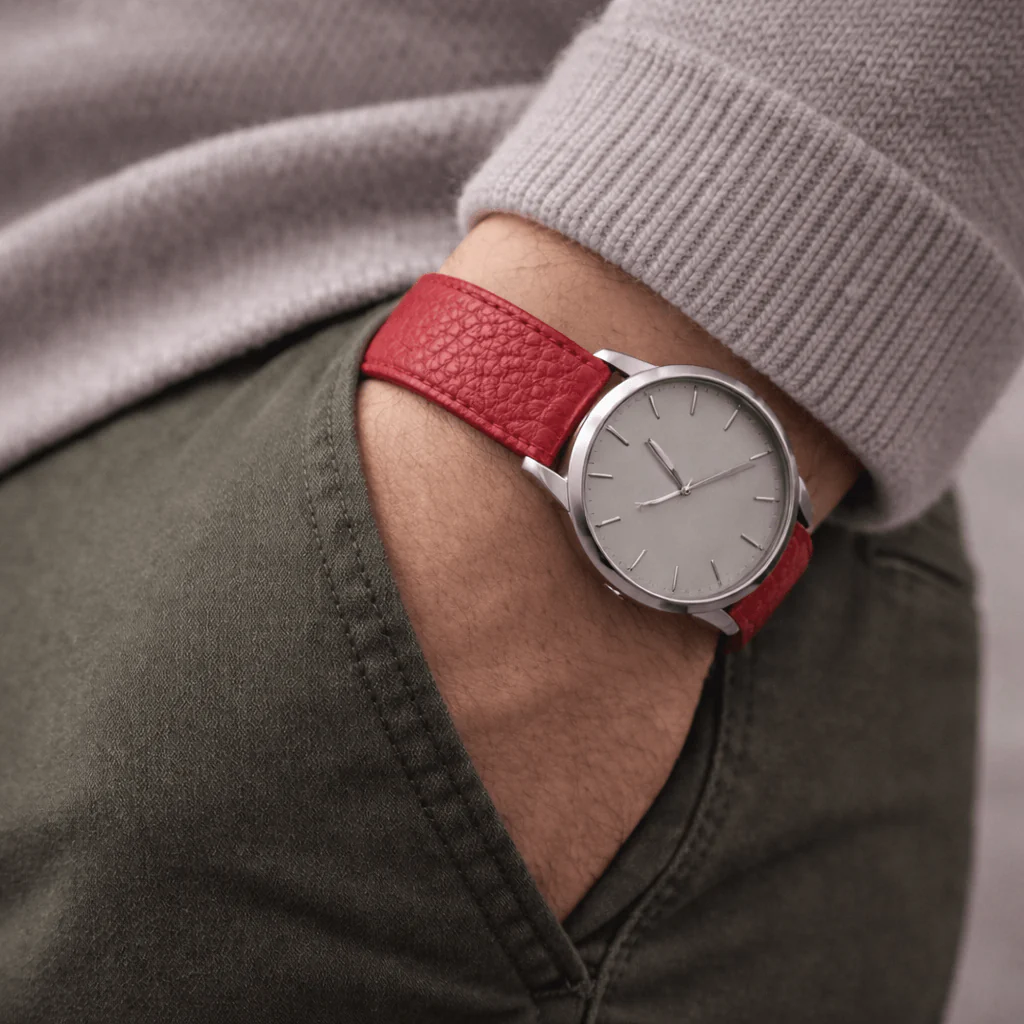 Cervus – Uhrenarmband aus weichem Hirschleder - Image 11