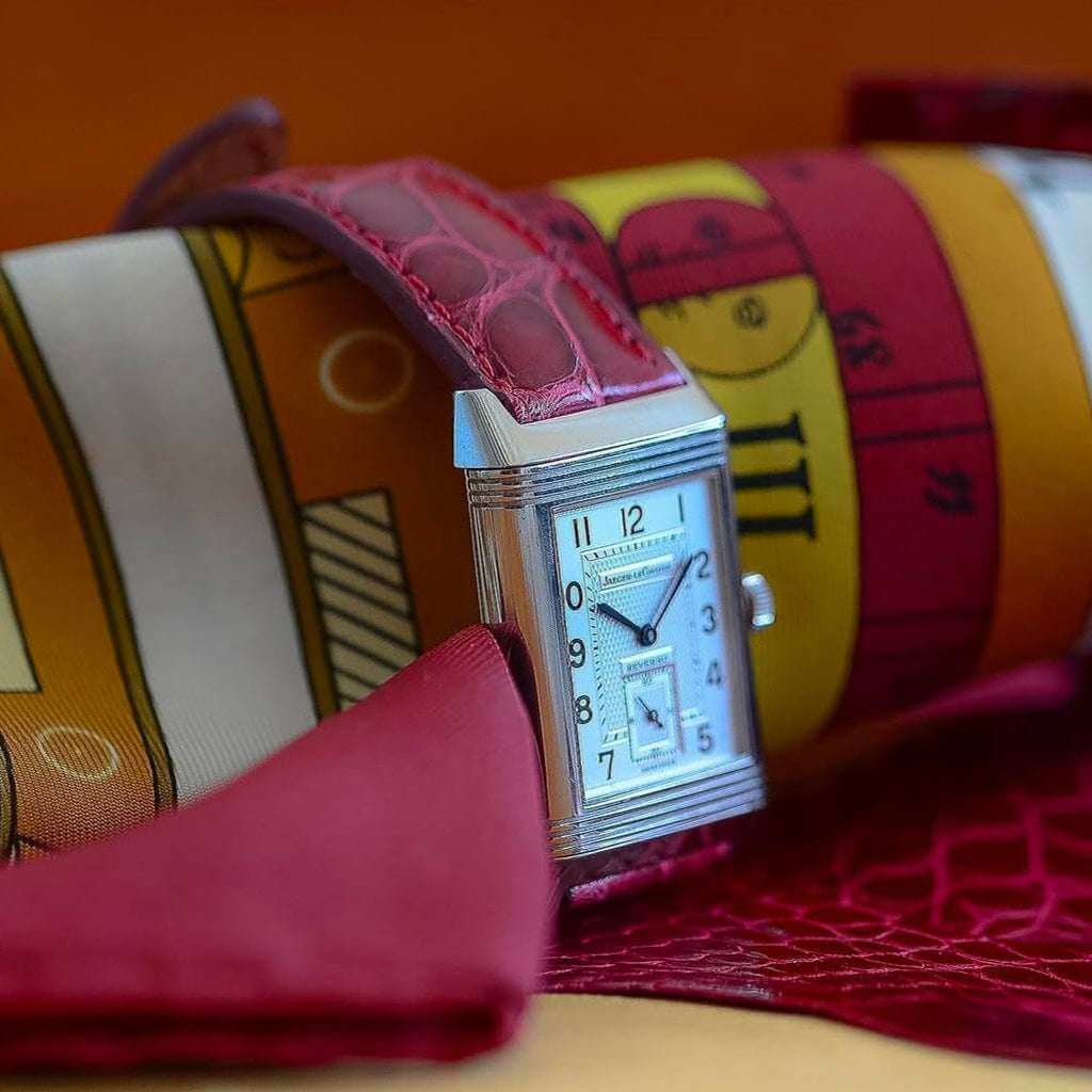 Bright – Uhrenarmband aus glänzendem Alligatorleder aus Louisiana - Image 10