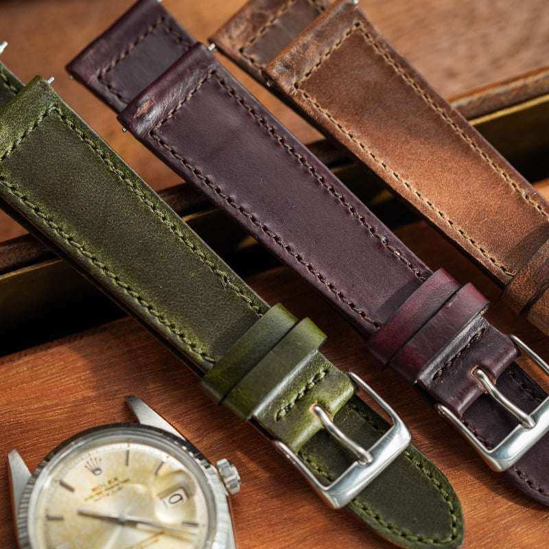 Chrom Excel – Armband aus feinstem Horween Chromexcel Leder - Image 17