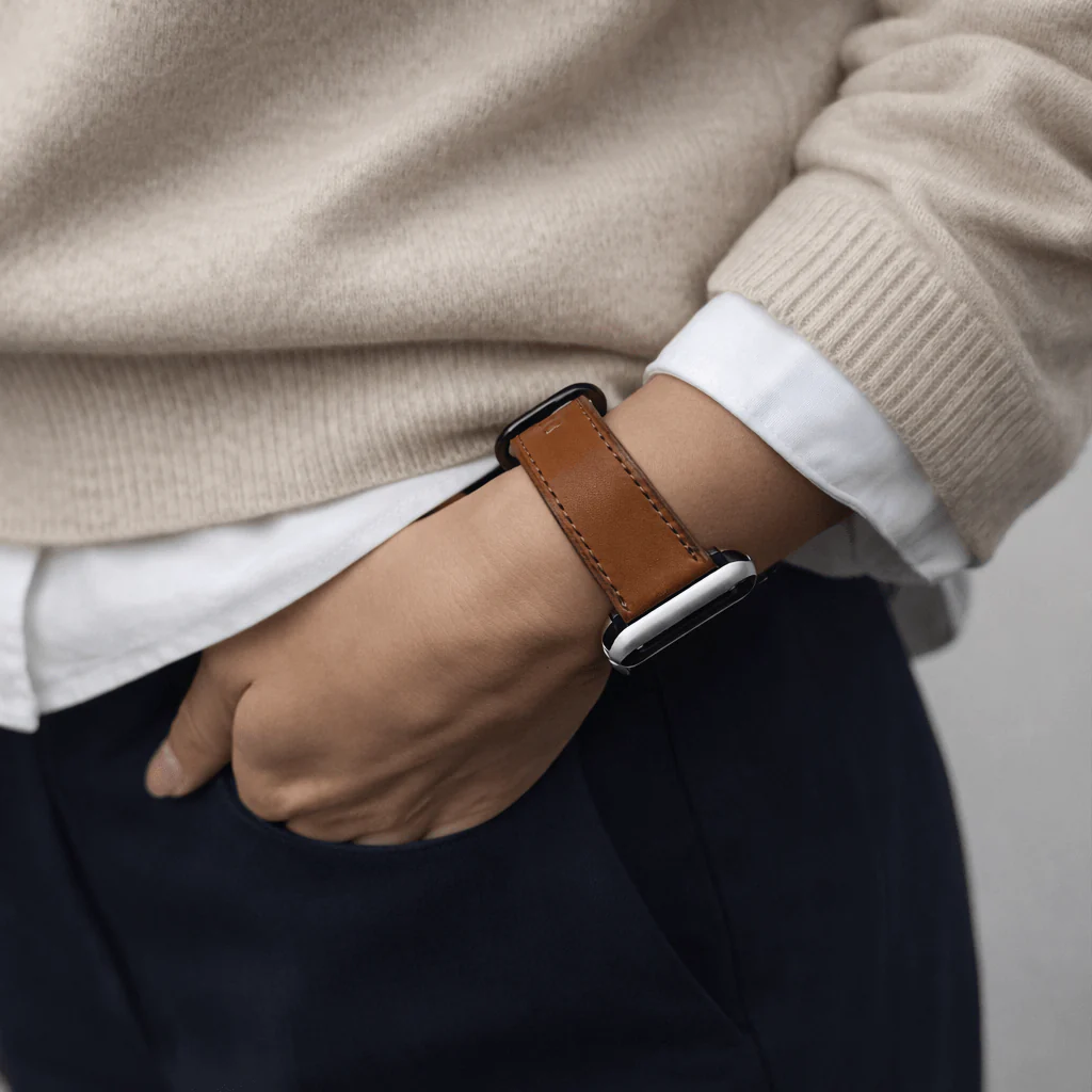 Sattelbraunes Apple Watch Armband Leder - Bidart - Image 7