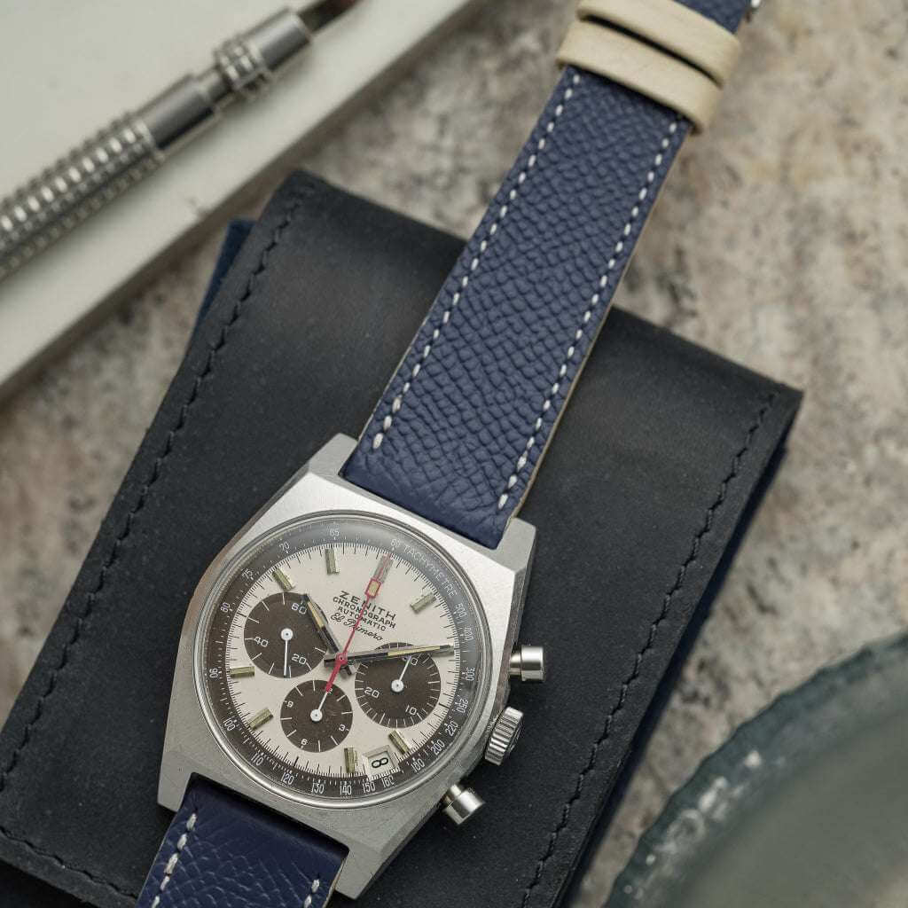 Epsom – Armband aus edlem Kalbleder mit beigen Akzenten - Image 10