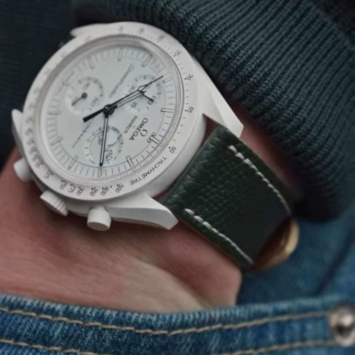 Epsom – Armband aus edlem Kalbleder mit beigen Akzenten - Image 18