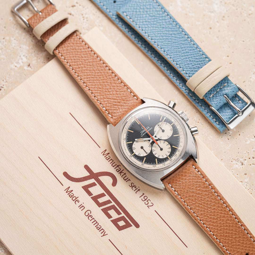 Epsom – Armband aus edlem Kalbleder mit beigen Akzenten - Image 5