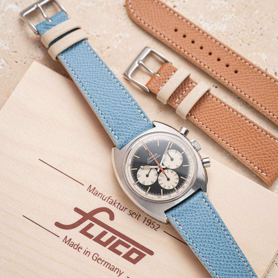 Epsom – Armband aus edlem Kalbleder mit beigen Akzenten - Image 8