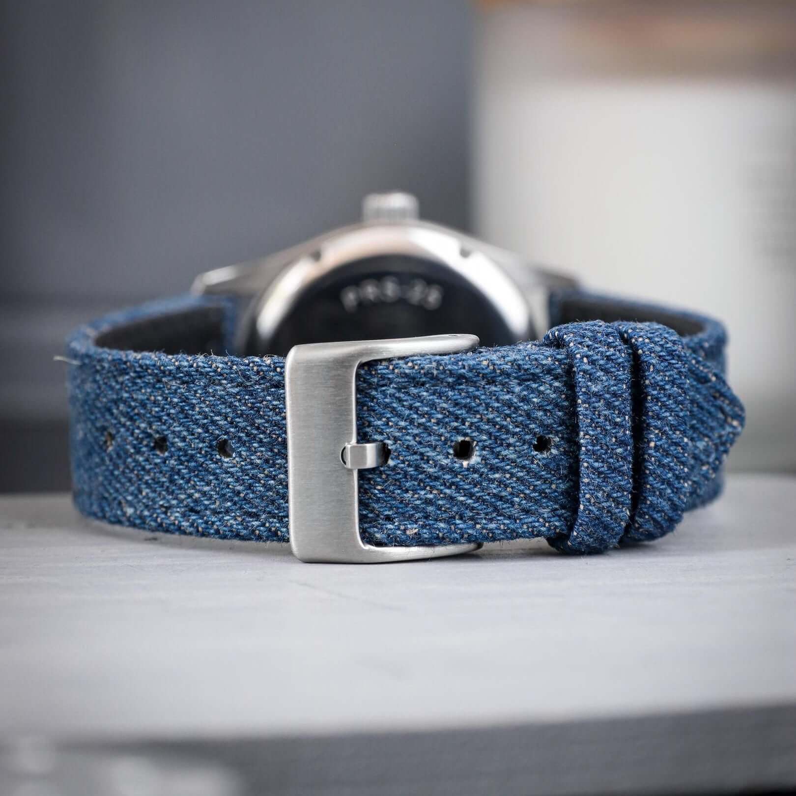 Jeans – Uhrenarmband aus hochwertigem japanischem Denim - Image 6