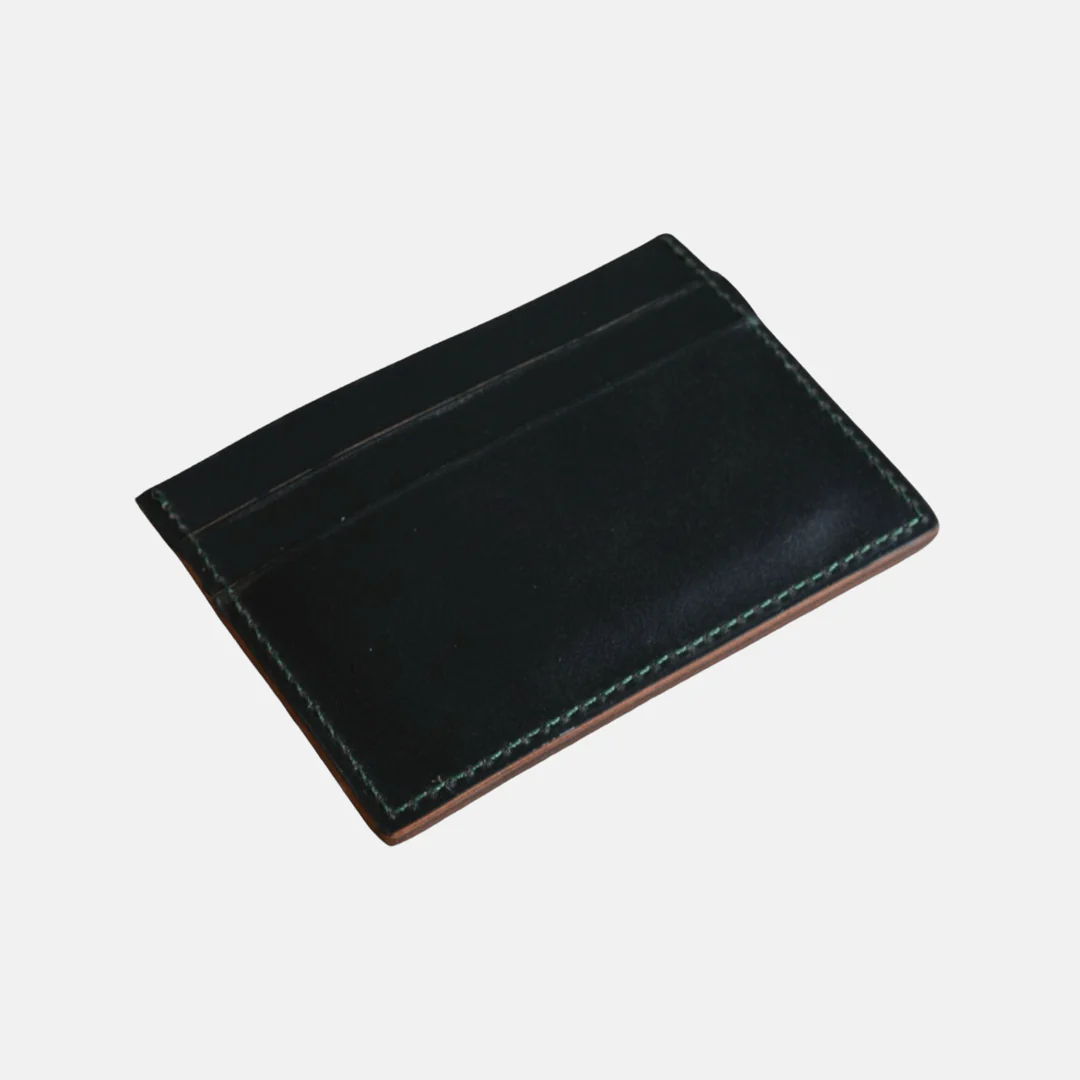 Kreditkartenetui Herren Luxus – Aus Horween Shell Cordovan Leder - Image 3