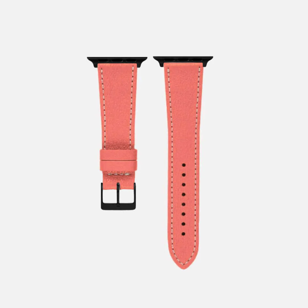 Lachs kurzes Apple Watch Armband- Biarritz - Image 5