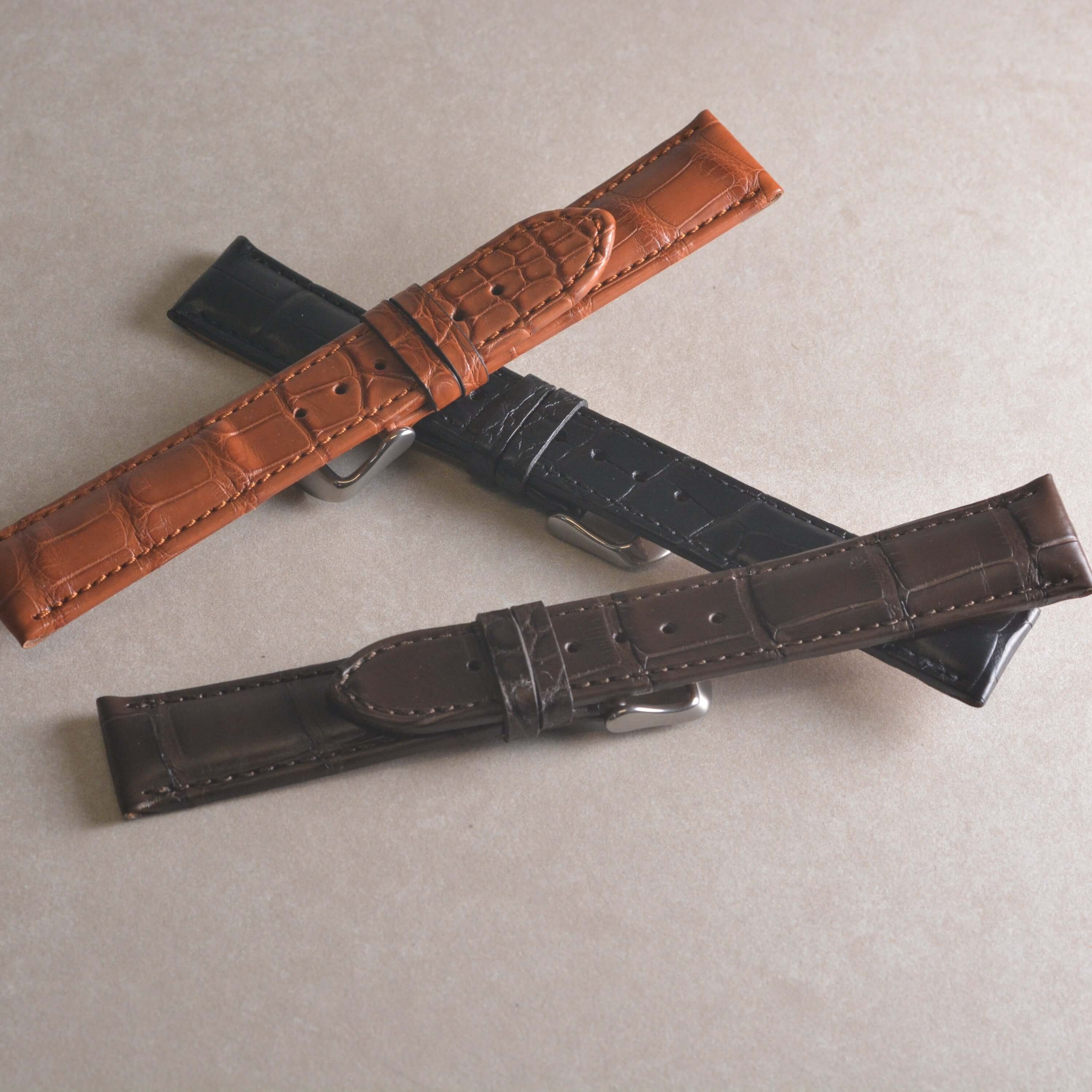 Full Cut bombiert – Armband aus vollflächigem Louisiana-Alligatorleder - Image 5