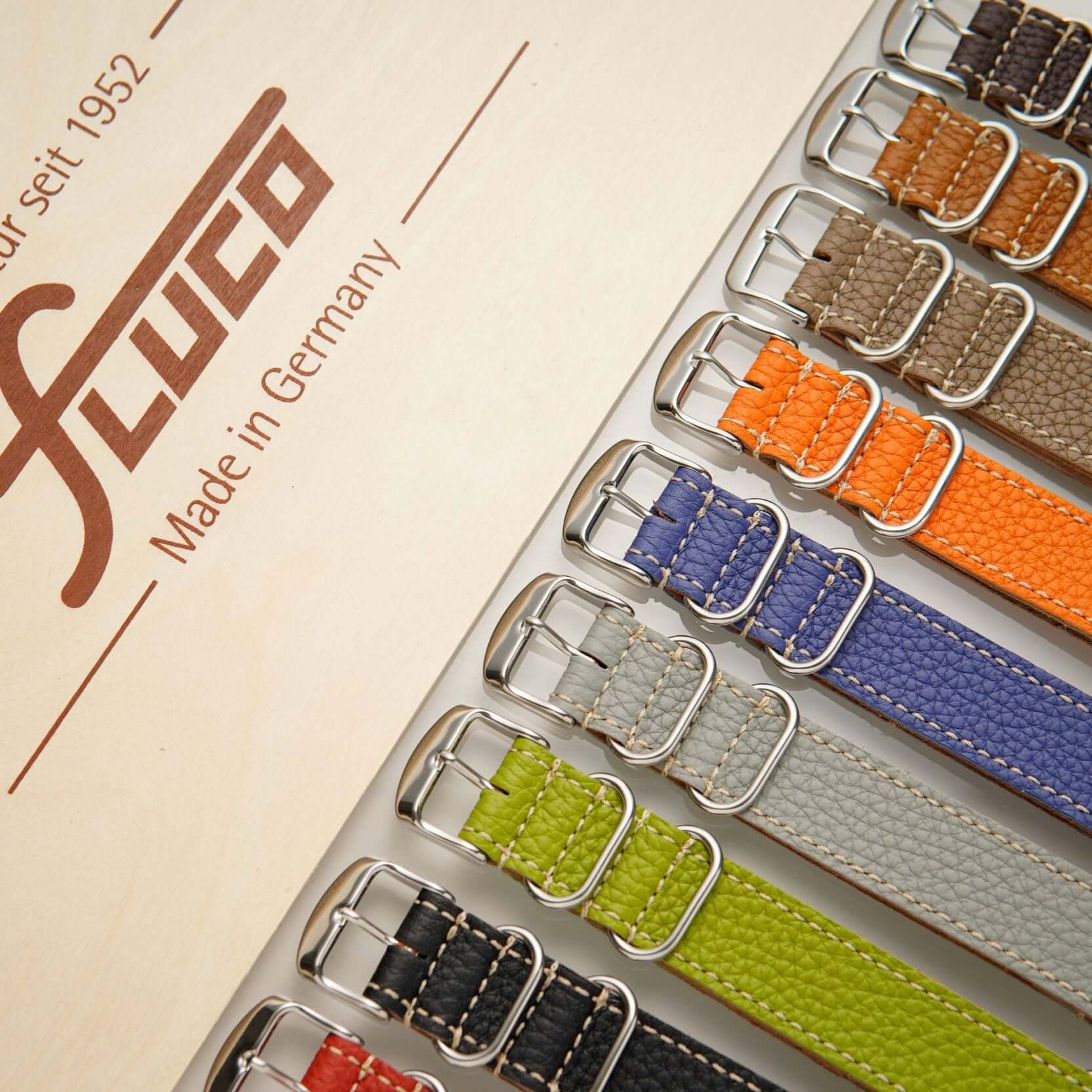 Hochwertiges Field Leder Uhrenarmband - Image 14