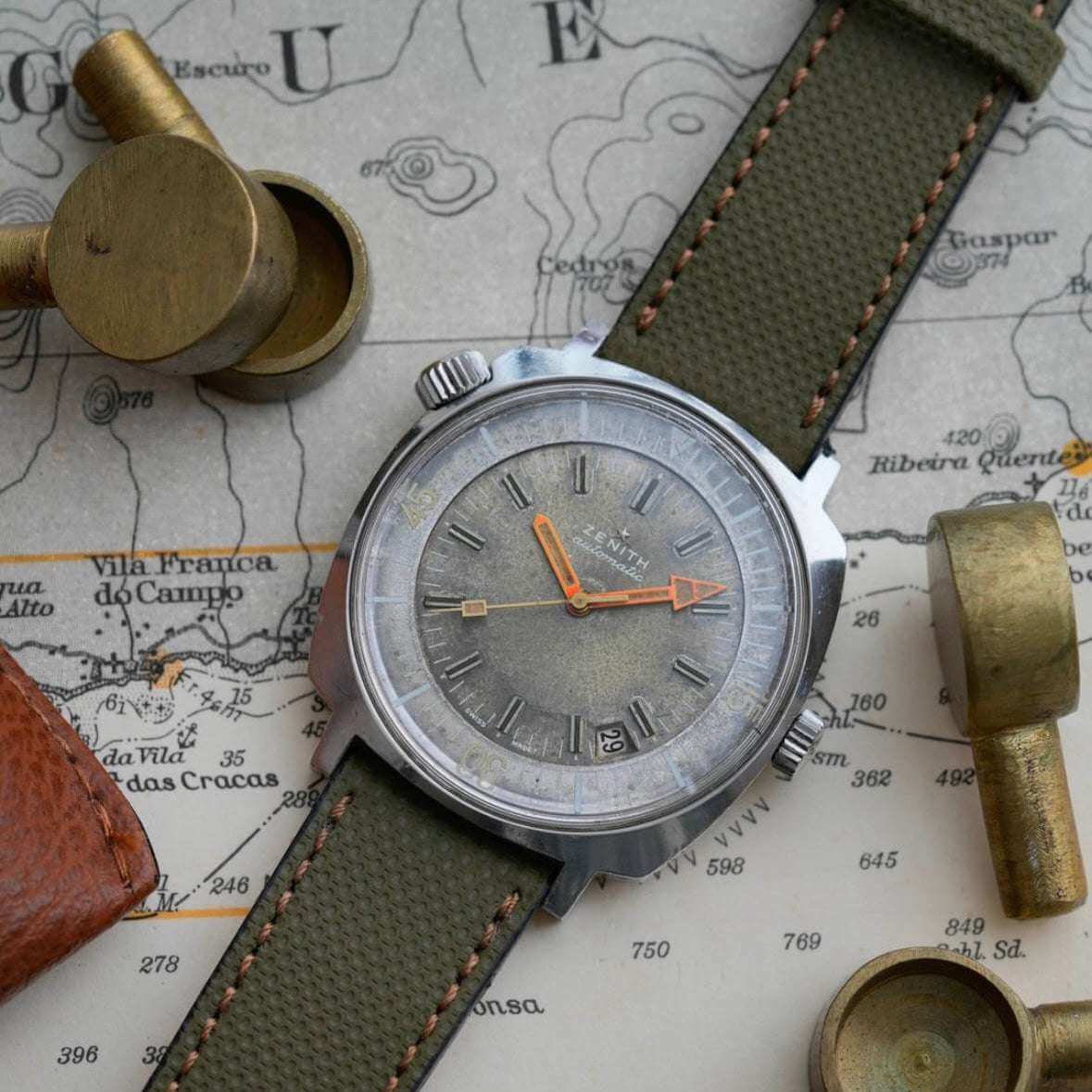 Nautilus – Uhrenarmband aus wasserfestem Leder - Image 13