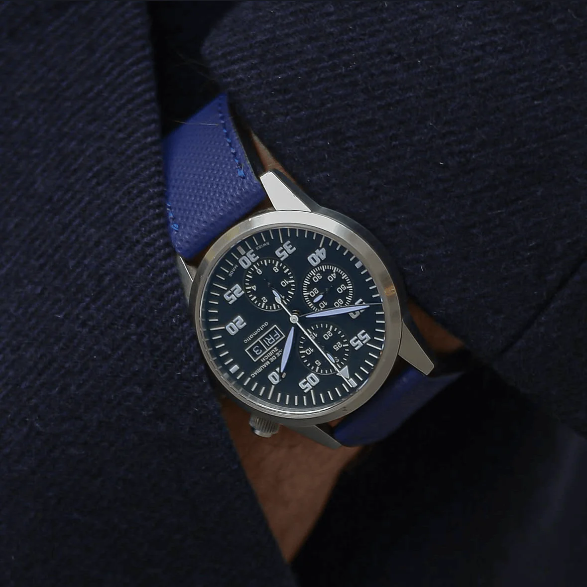 Nautilus – Uhrenarmband aus wasserfestem Leder - Image 21