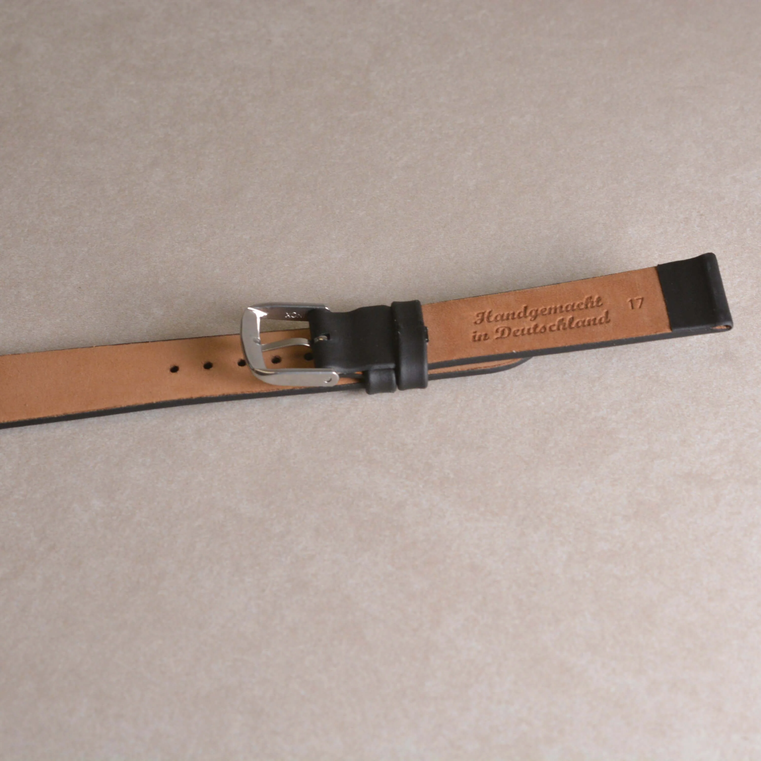 Junis - Kalbleder-Uhrenarmband 17mm – passend für Junghans Uhren - Image 11