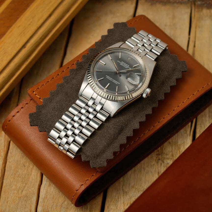 Uhrenetui eine Uhr aus Barenialeder - Image 11