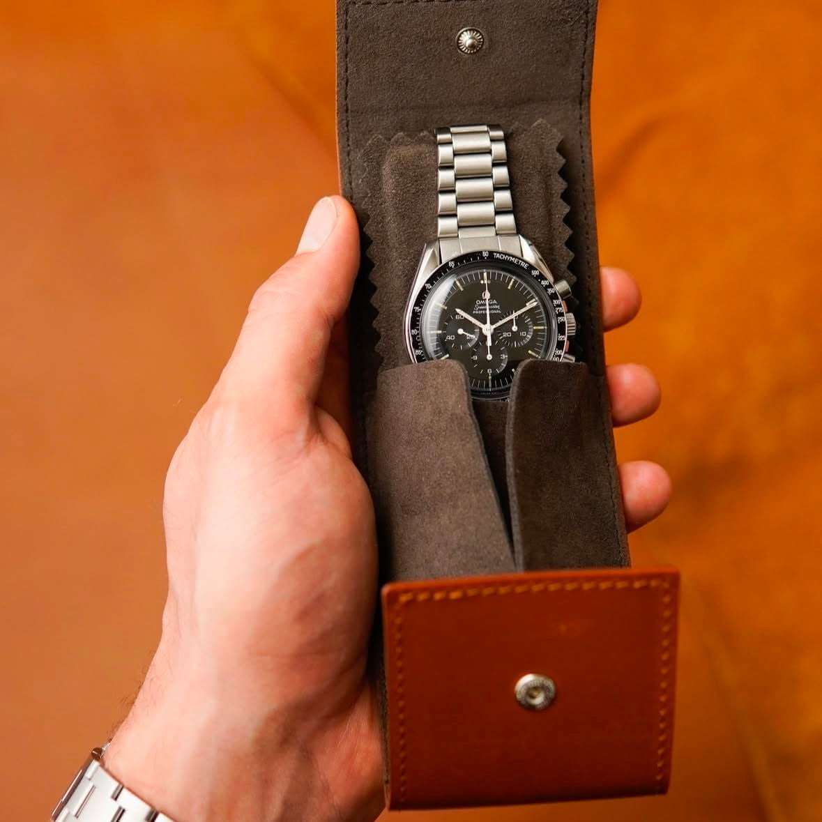 Uhrenetui eine Uhr aus Barenialeder - Image 8