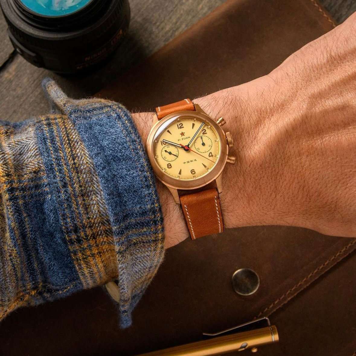 Dublin – Uhrenarmband aus Horween Dublin Leder - Image 14