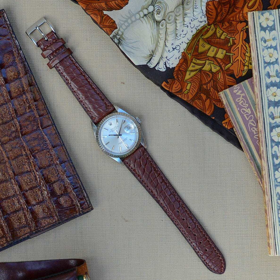 Iced – Uhrenarmband aus Alligatorleder - Image 7