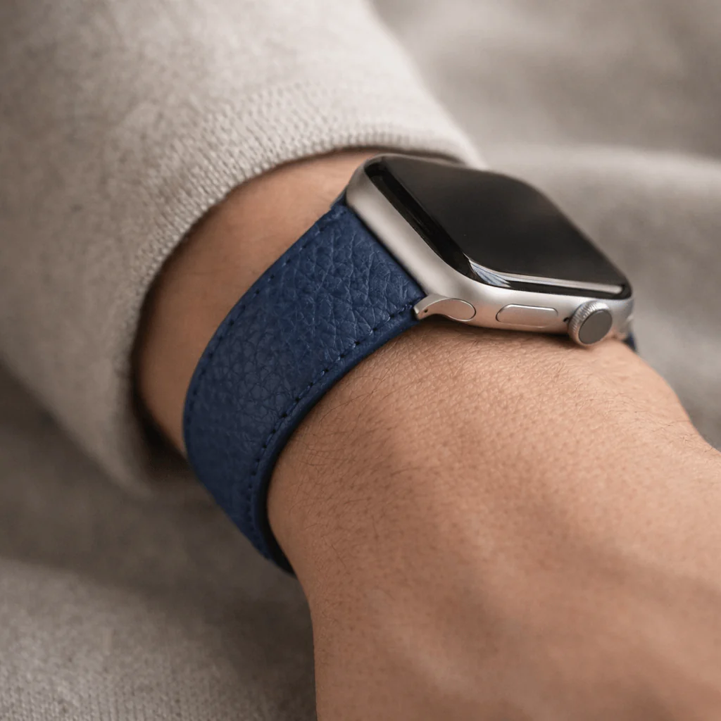 Uhrenarmband Apple Watch – Handgefertigtes Hirschleder - Image 7