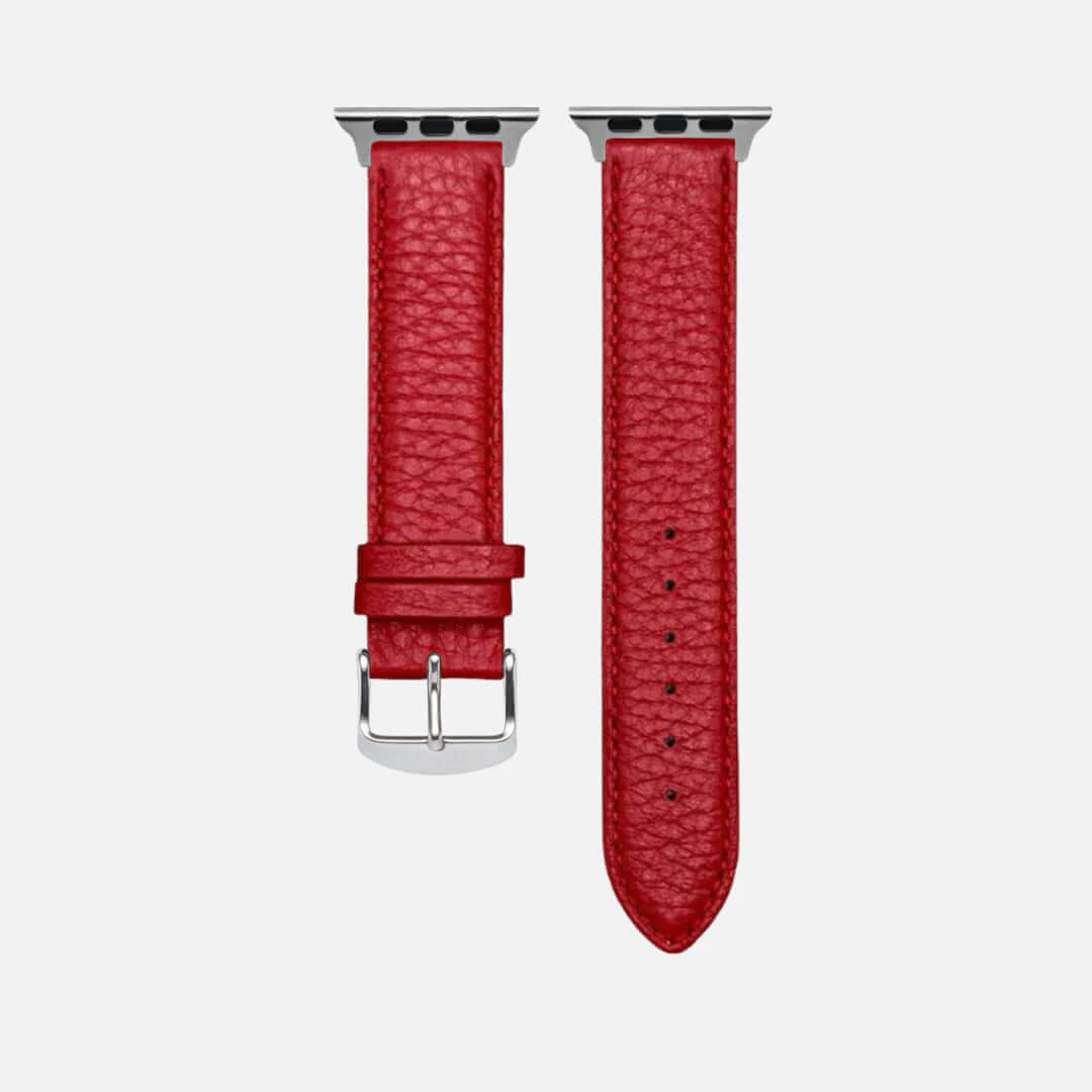 Uhrenarmband Apple Watch – Handgefertigtes Hirschleder - Image 8