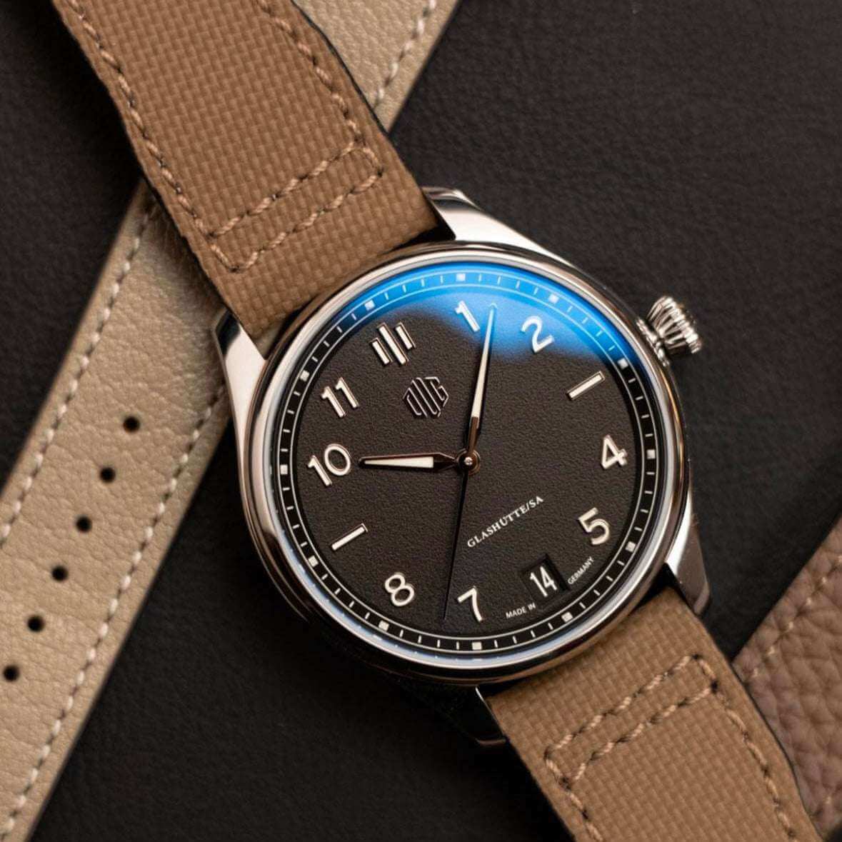 Pilot – Wasserfestes Uhrenarmband aus Leder für große Fliegeruhren - Image 12