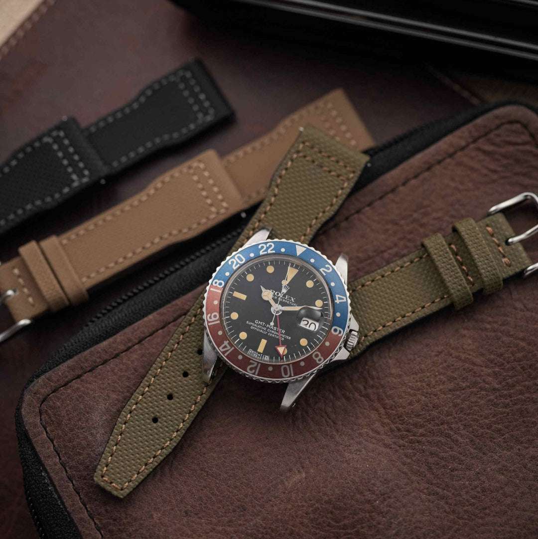 Pilot – Wasserfestes Uhrenarmband aus Leder für große Fliegeruhren - Image 3