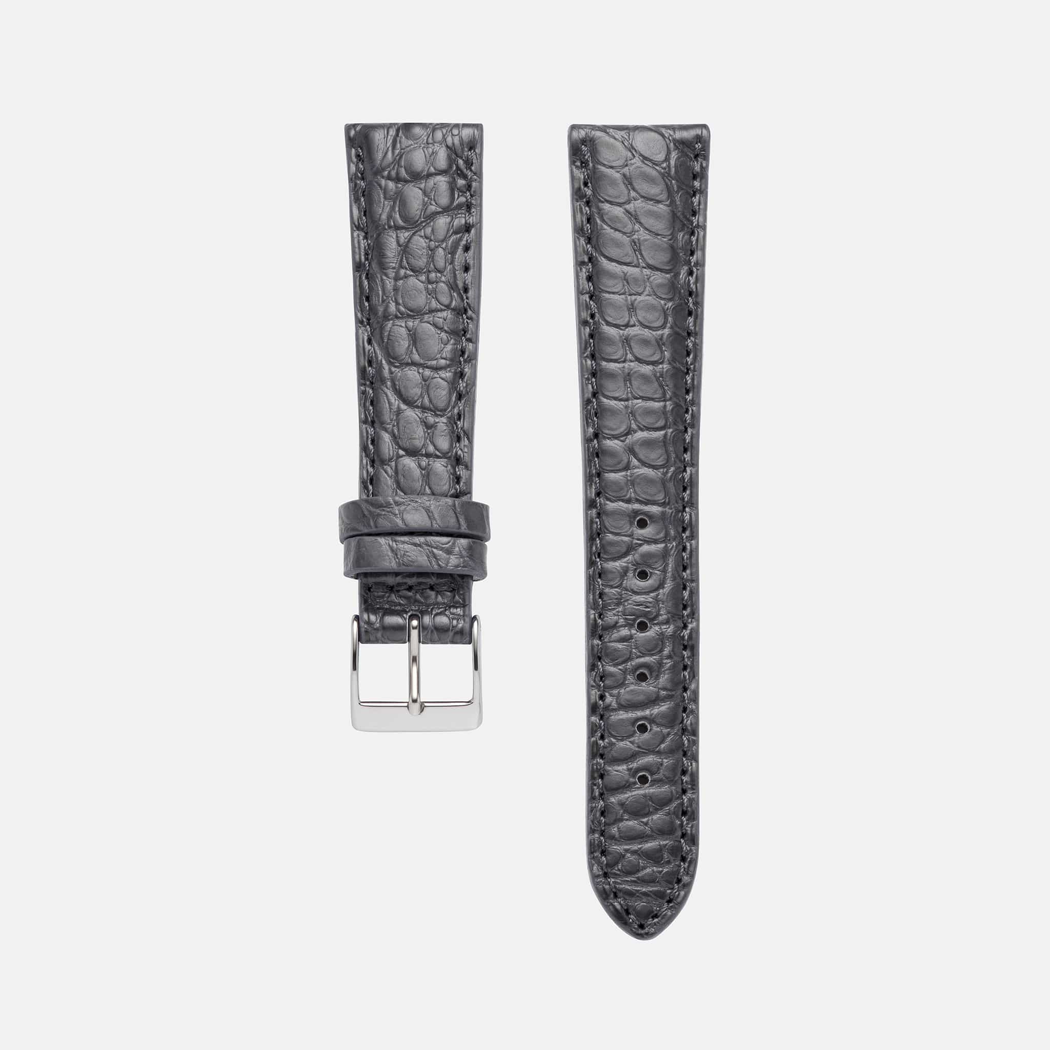 Frosted – Armband aus edlem, matt gefinishtem Louisiana-Alligatorleder - Image 29