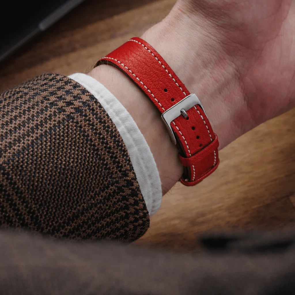 Biarritz – Uhrenarmband aus französischem Ziegenleder - Image 40