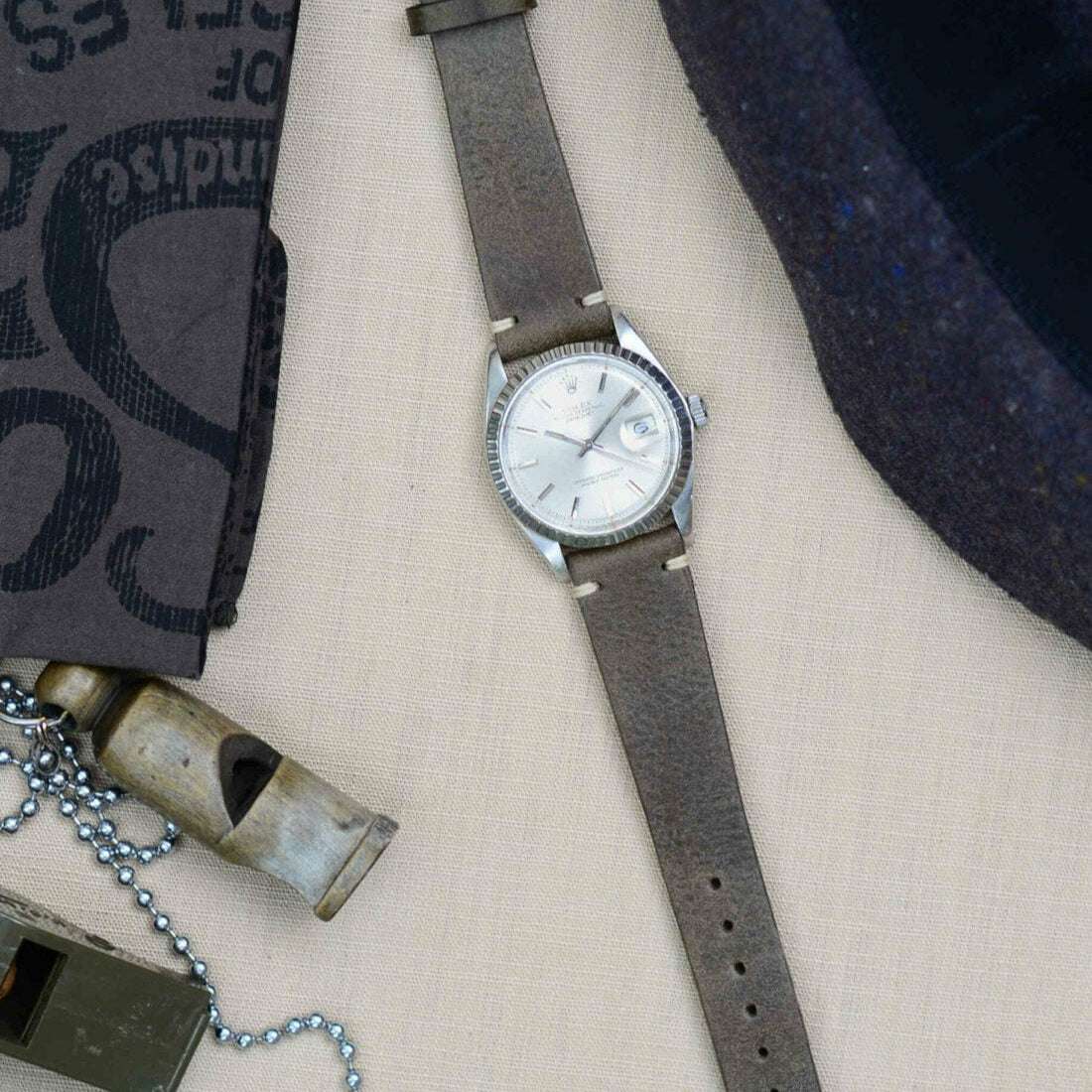 Hunter – Uhrenarmband aus toskanischem Vintage-Rindleder - Image 20