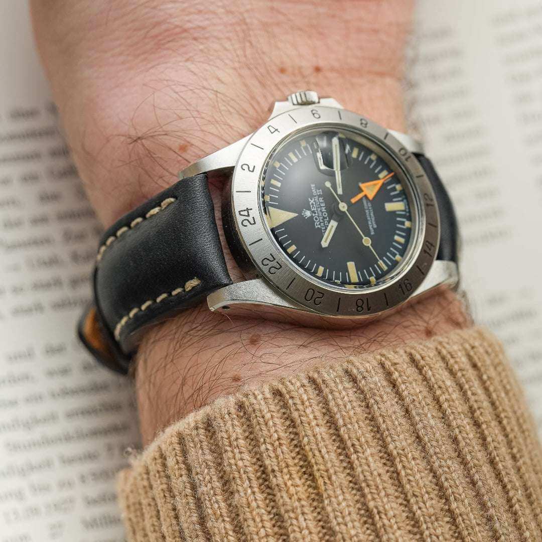 Ocean – Bombiertes Uhrenarmband aus deutschem Kalbleder - Image 3