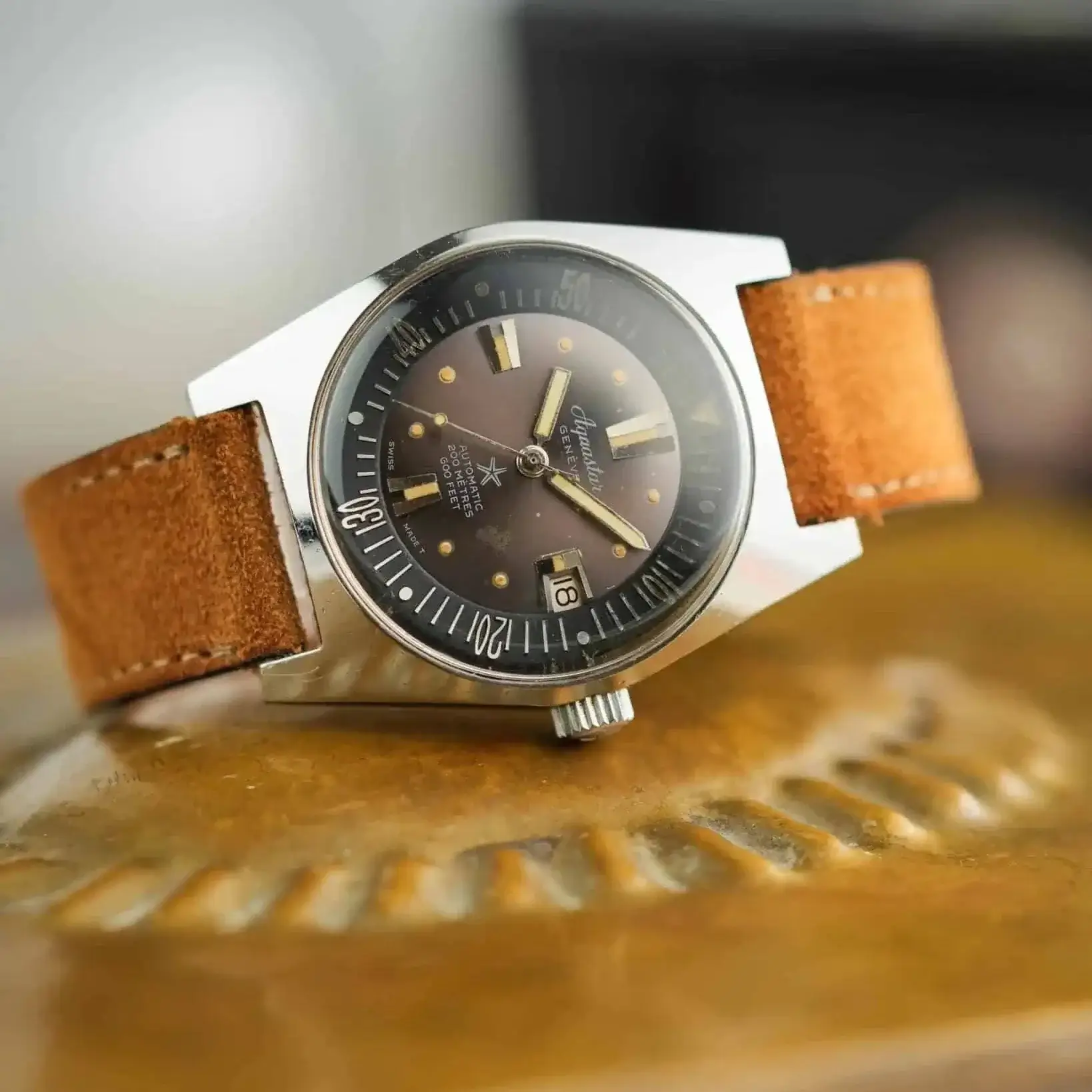 Nizza – Uhrenarmband aus feinem Wildleder - Image 28