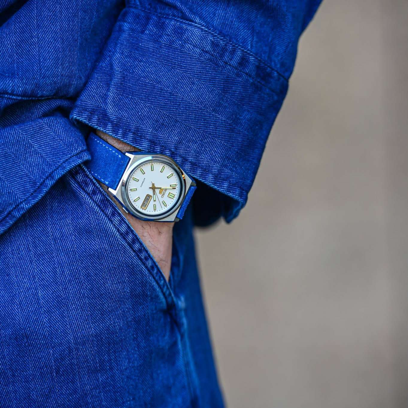 Nizza – Uhrenarmband aus feinem Wildleder - Image 39