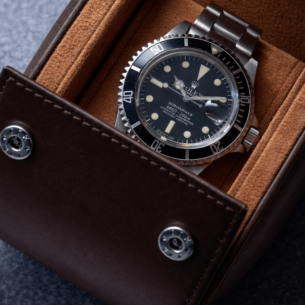 Uhrenrolle für eine Uhr Héritage – Feinstes französisches Barenialeder - Image 7