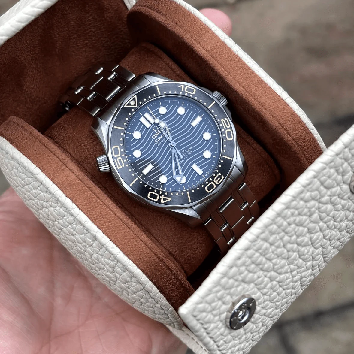 Uhrenrolle für eine Uhr Signature – Hochwertiges deutsches Togoleder - Image 18
