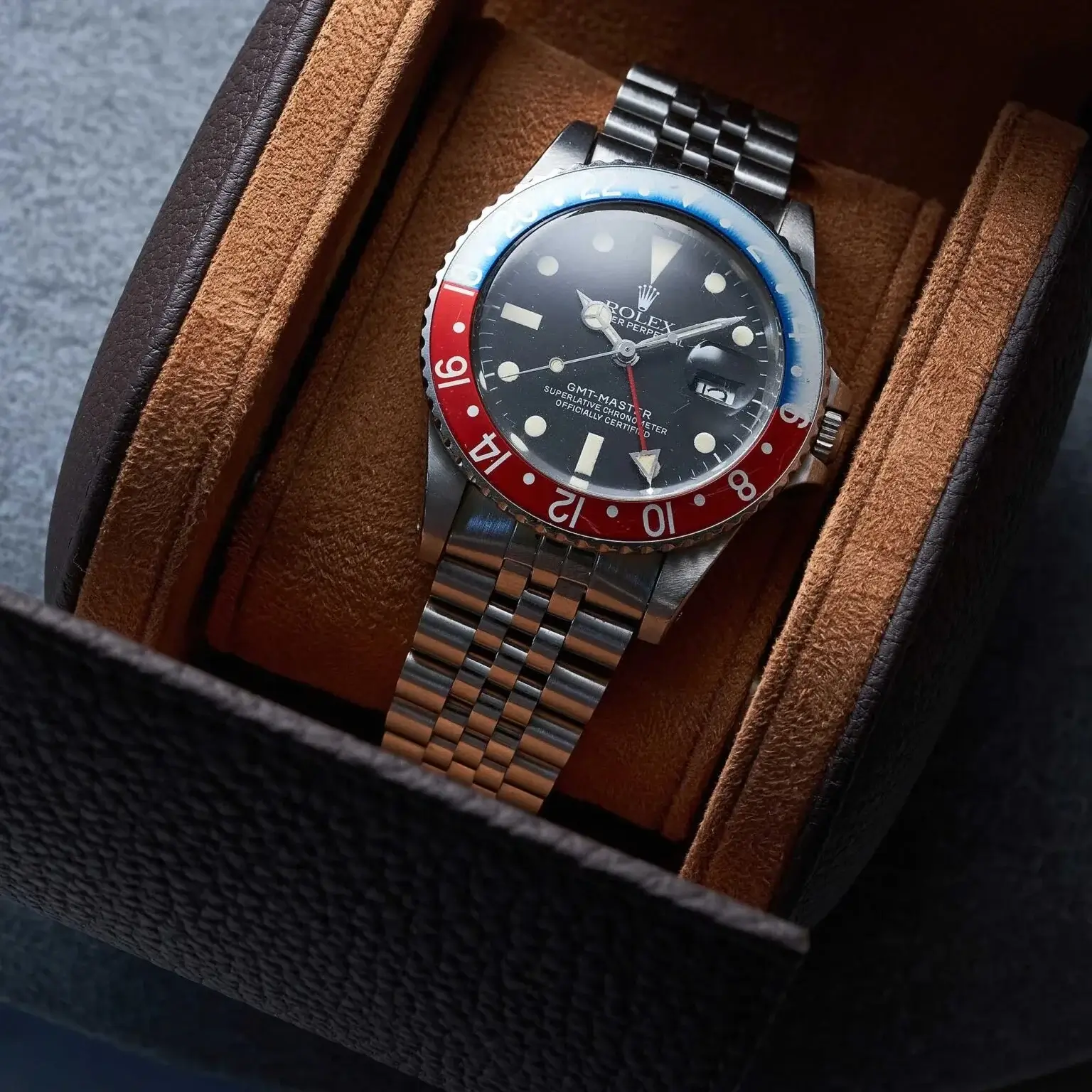 Uhrenrolle für eine Uhr Signature – Hochwertiges deutsches Togoleder - Image 2