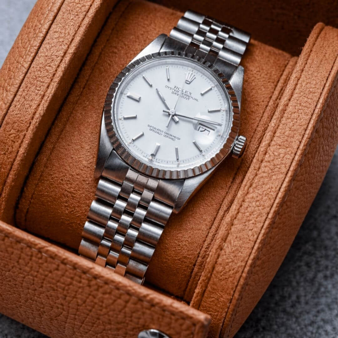 Uhrenrolle für eine Uhr Signature – Hochwertiges deutsches Togoleder - Image 32