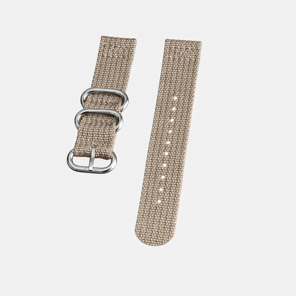 Cotton – Zweiteiliges Nylon-Uhrenarmband im Textil-Look - Image 6